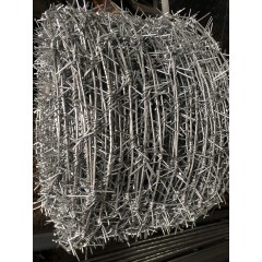 Проволока колючая Егоза 450 мм, оцинкованная СББ 450-40-3