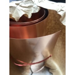 Медная рулонная фольга 0.1х50мм ДПРНМ ГОСТ 1173-2006