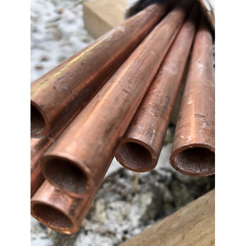 Медная труба 15х2.5мм мягкая, длина 3м, марка М2